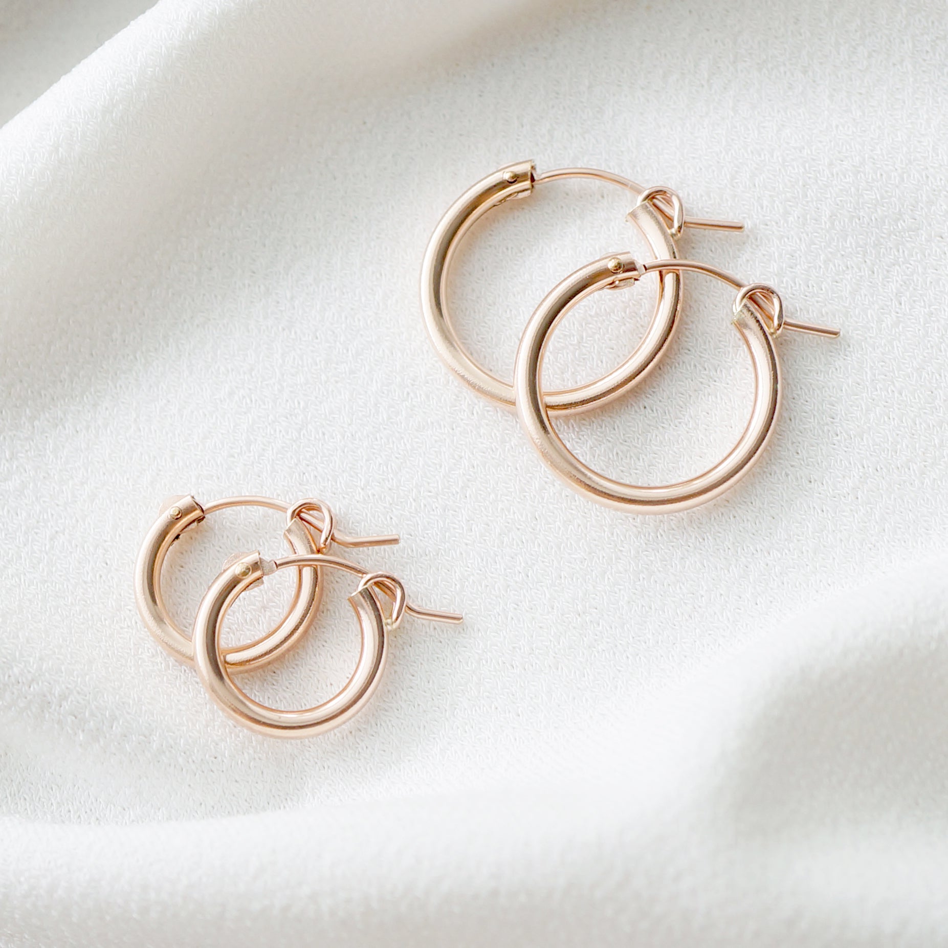 Gold Hoop Earrings (Verra)