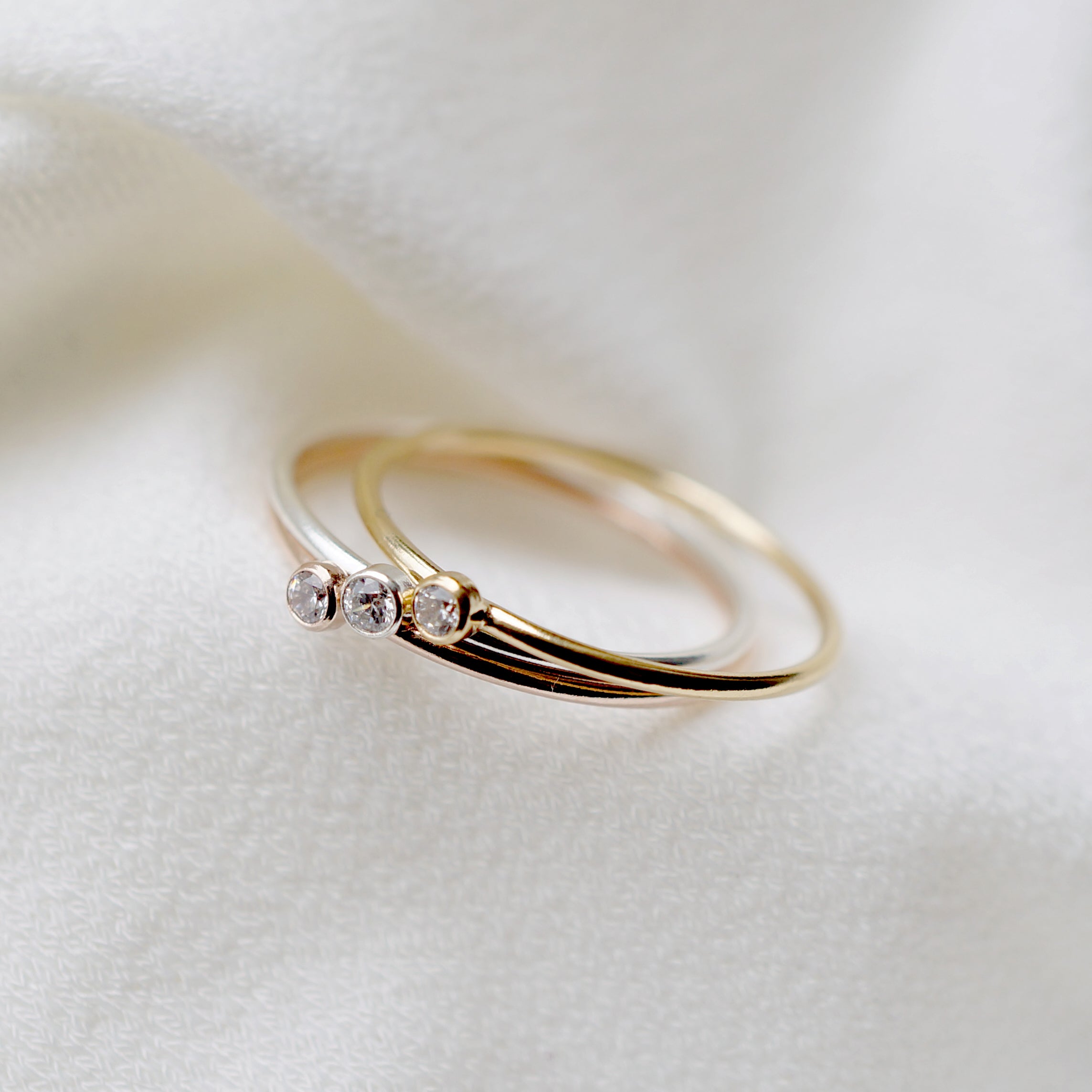 Rose Gold Petite Bijou Ring (Paulette)