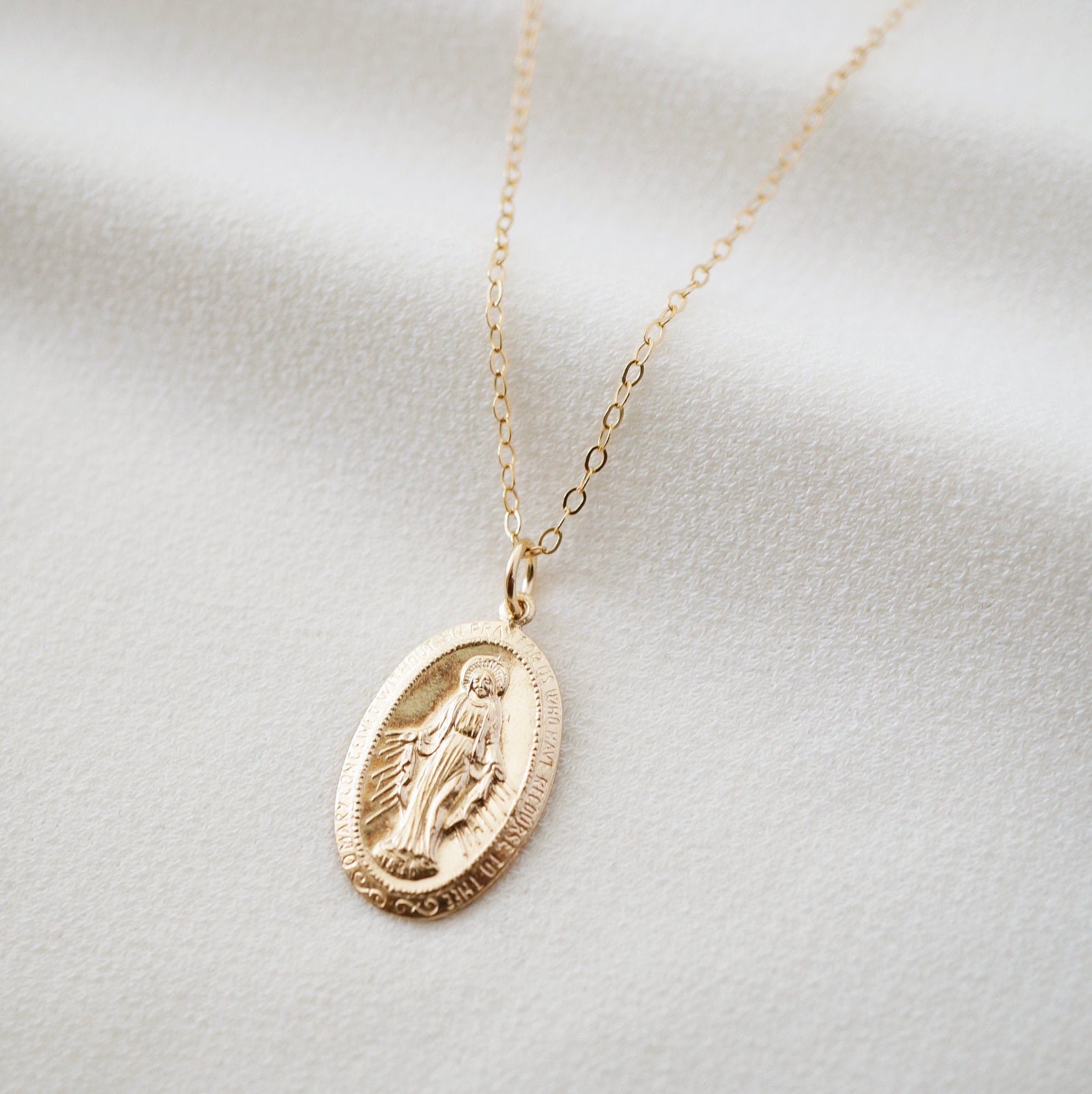 Coin/Medallion Silver & Brass Pendant with Chain Necklace